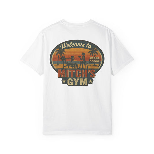 Vintage Gym T-Shirt - Welcome to Mitch's Gym Design